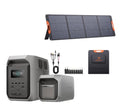 Combo EcoFlow Delta 3 + Batería Extra 1000Wh + Panel Solar ZOUPW 220W Fabric-Skin