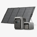 Combo Ecoflow DELTA 3 (1500) (EU) + Batería adicional DELTA 3 + Panel Solar 400W