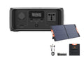 Combo ZOUPW 110W Fabric-Skin Folding Solar Panel + Ecoflow River 3 UPS (245wh + 300W) (EU)