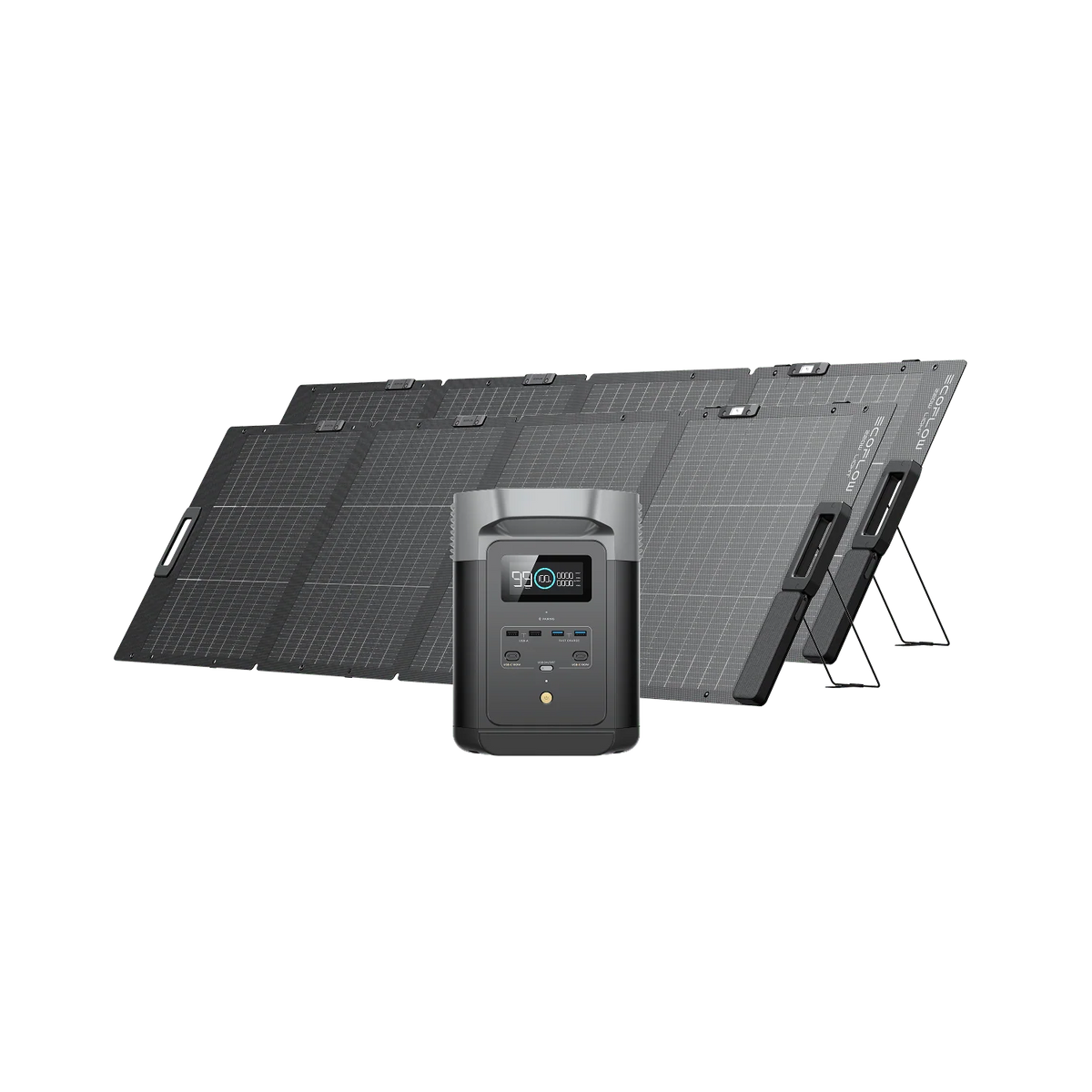 Combo EcoFlow DELTA 2 + 2 paneles solares (220W)